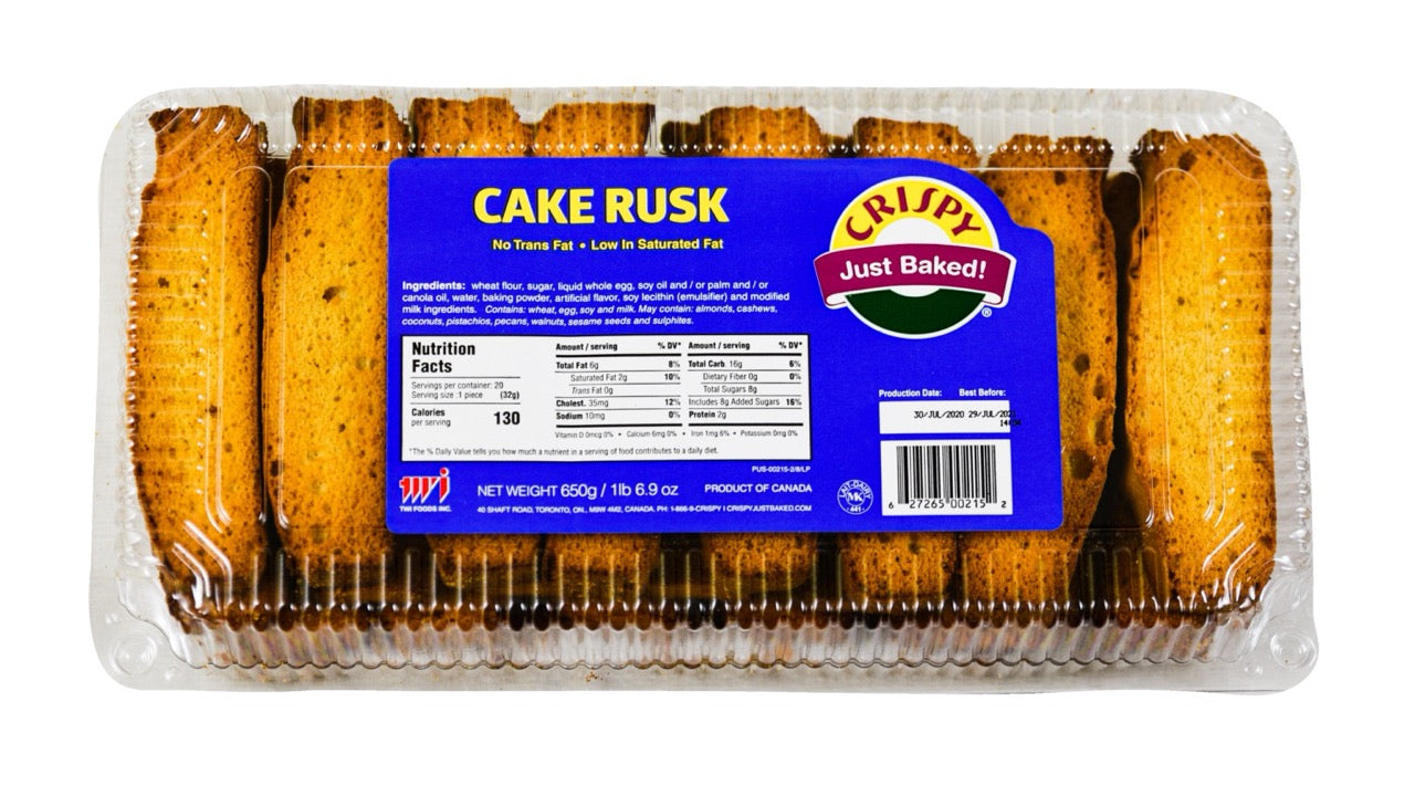 Crispy Cake Rusk 650g