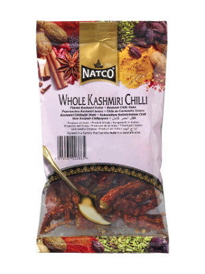 Natco Whole Kashmiri Chilli 100g