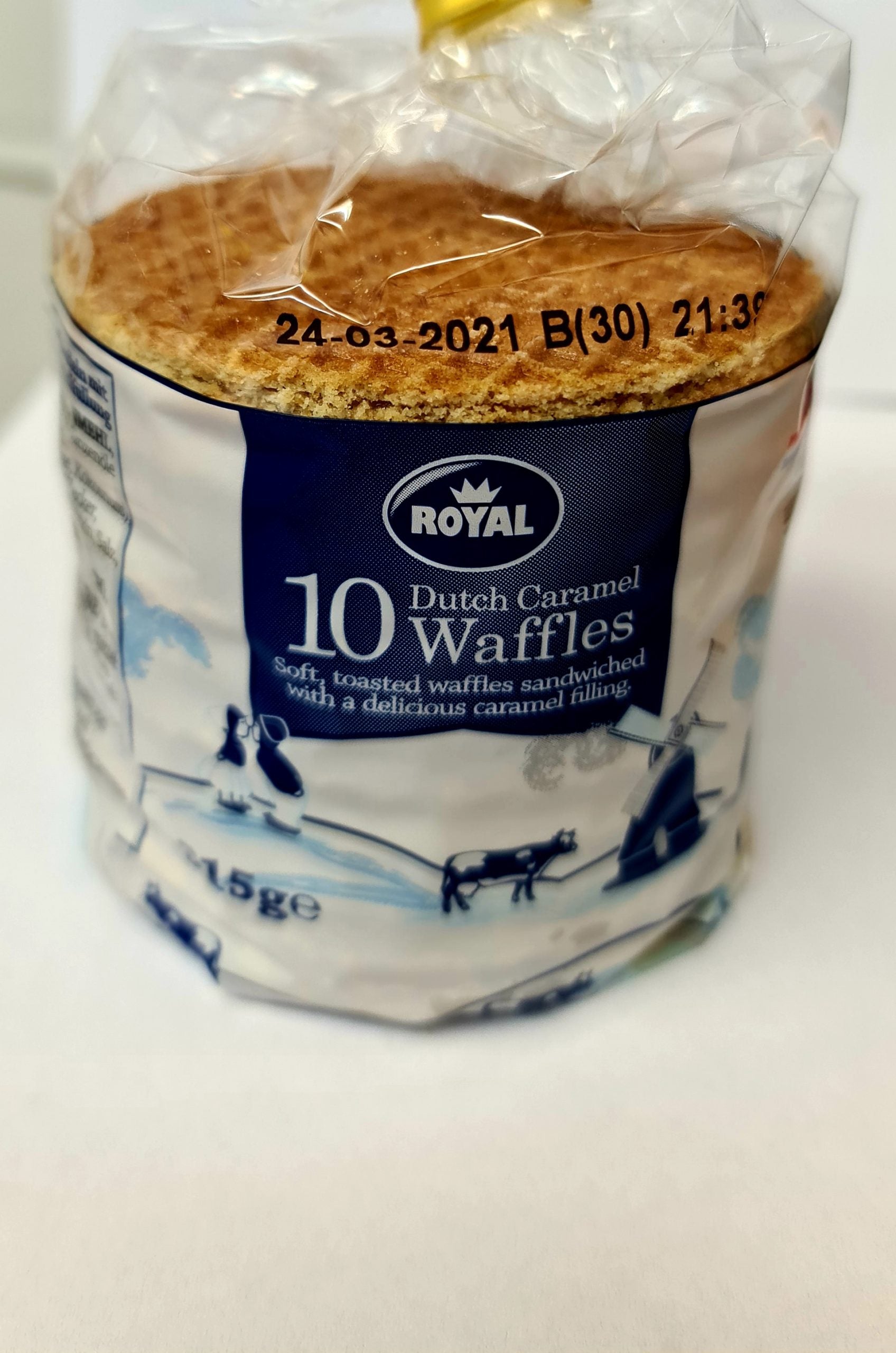 Dutch Caramel Waffles (Stroopwafel) - 10pk