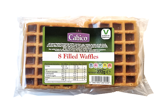 Cabico Chocolate Waffles 272g