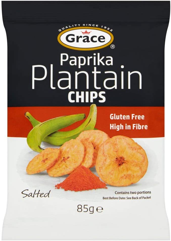 Grace Paprika Plantain Chips 85g