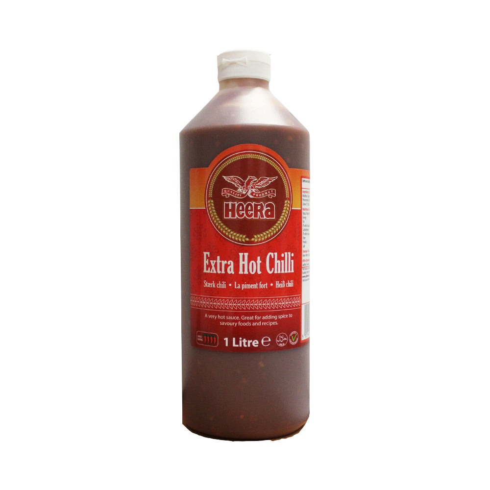 Heera Extra Hot Chilli Sauce 1L