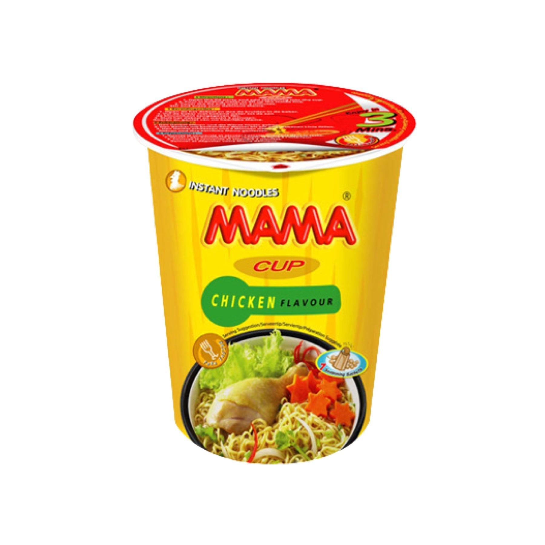 Mama Cup Noodles Chicken Flavour 70g