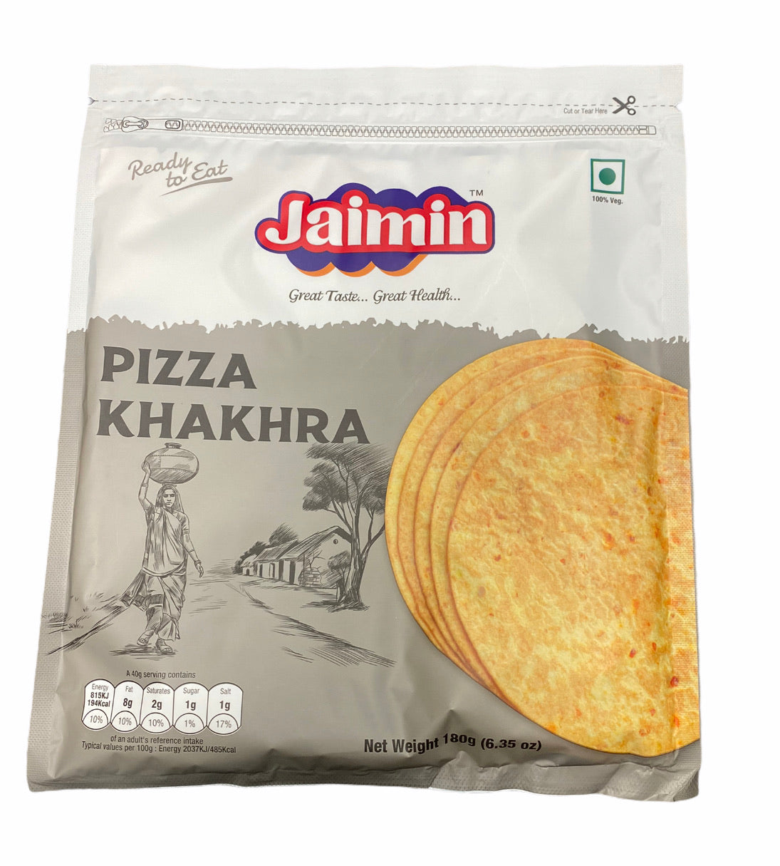 Jaimin Pizza Khakhra 200g