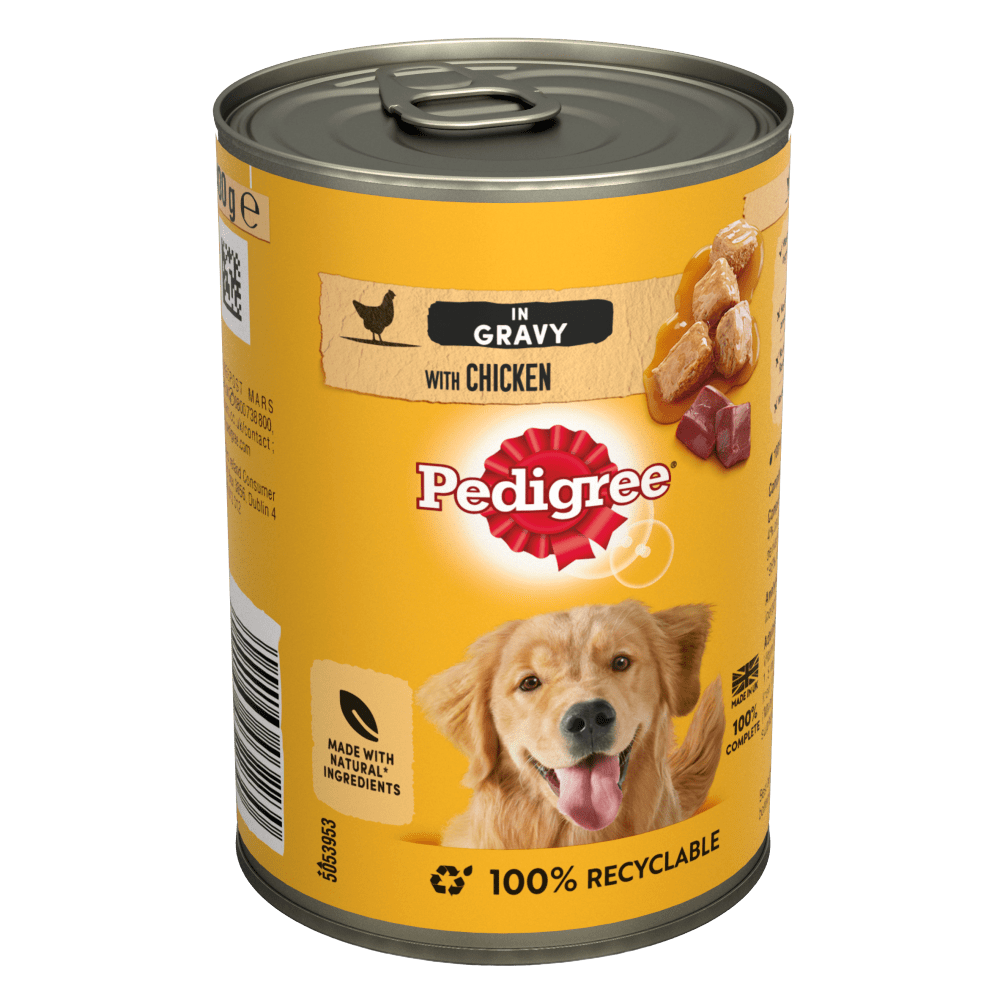 Pedigree With Chicken In Gravy 400g