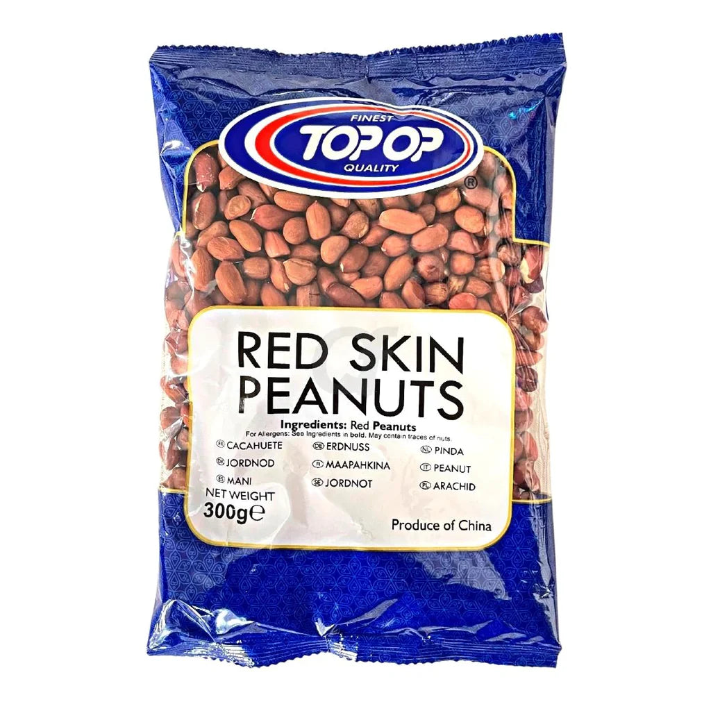 Top Op Peanuts Red Skin