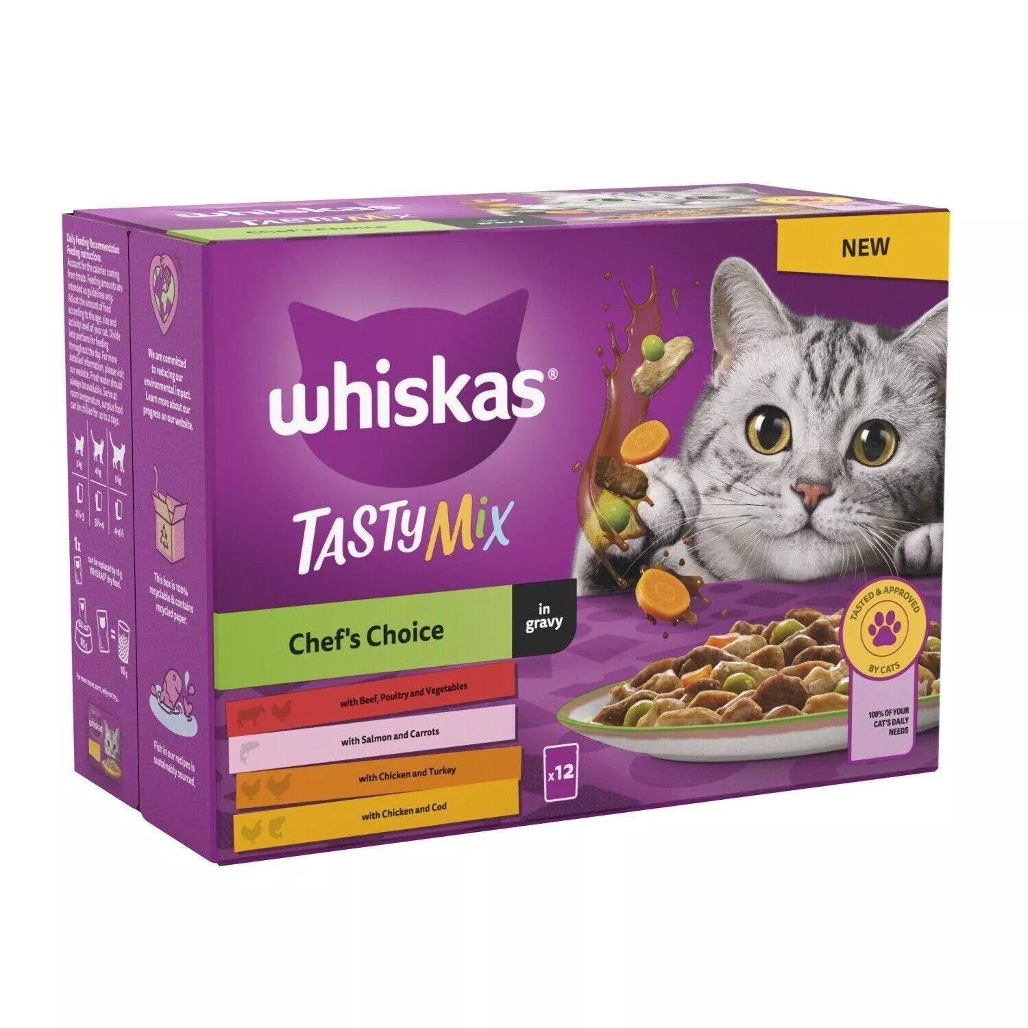 Whiskas Duo Chef's Choice In Gravy 12x