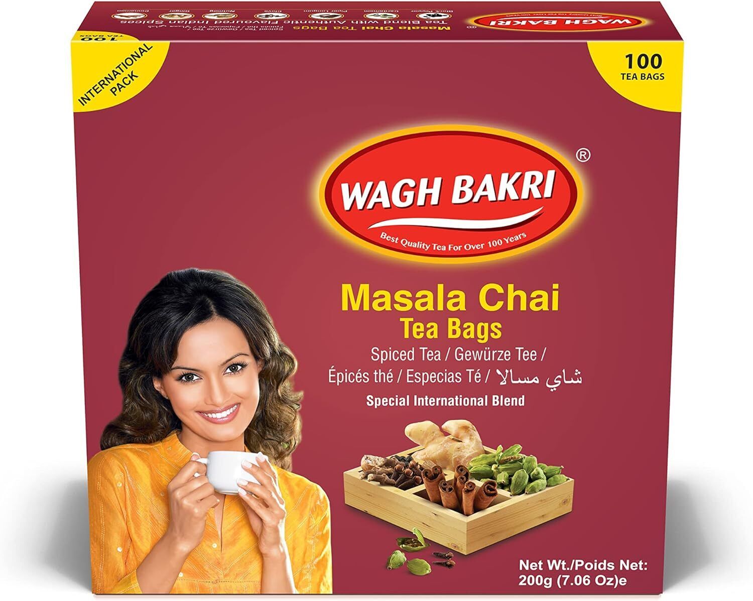 Wagh Bakri Masala Tea 200g