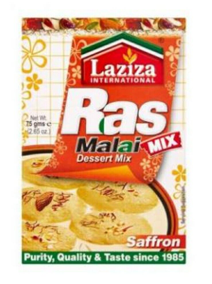 Laziza Rasmalai Mix Saffron 75g