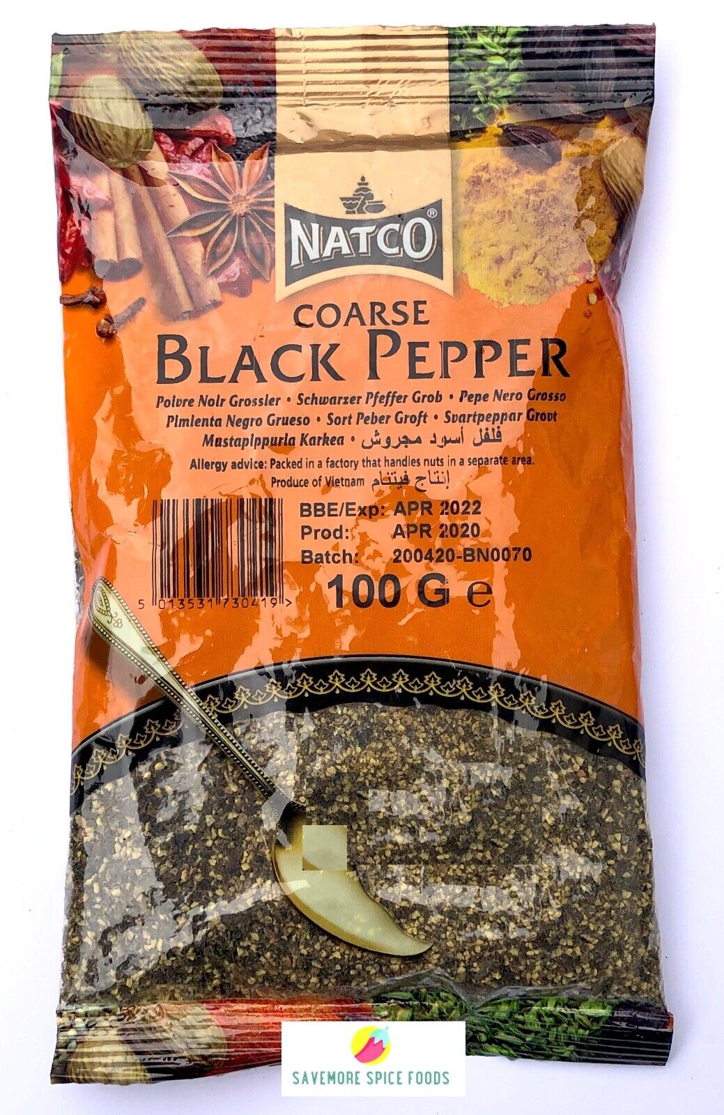 Natco Black Pepper Coarse