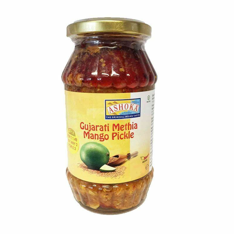 Ashoka Gujrati Methia Mango Pickle 500g