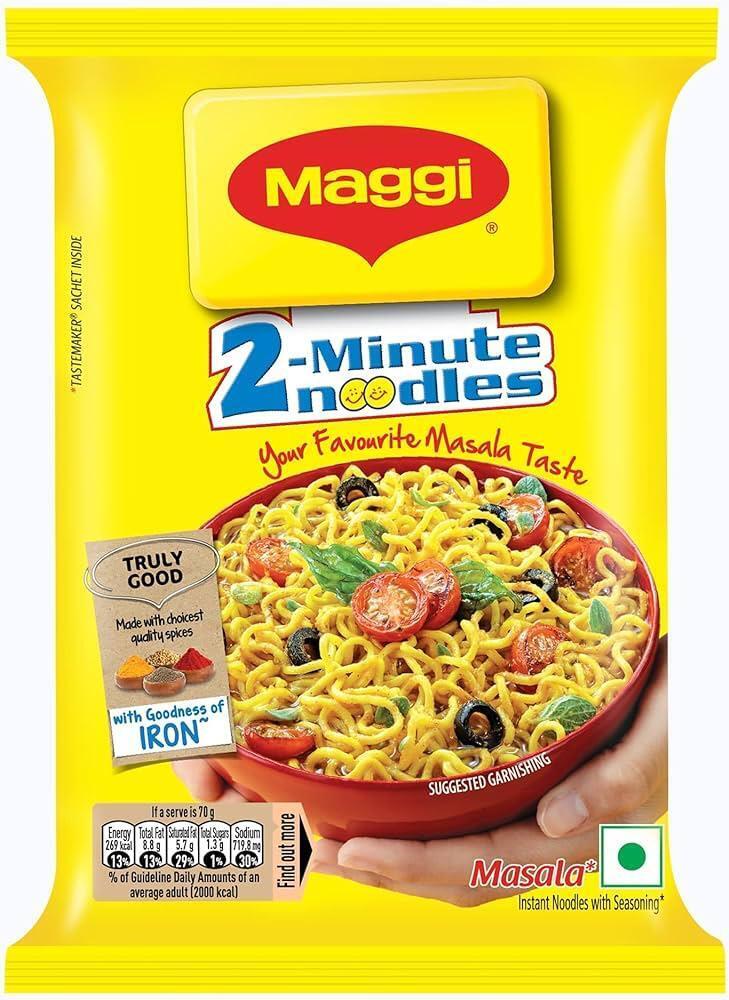 Maggi 2 Minute Masala Indian Noodles 4x52g