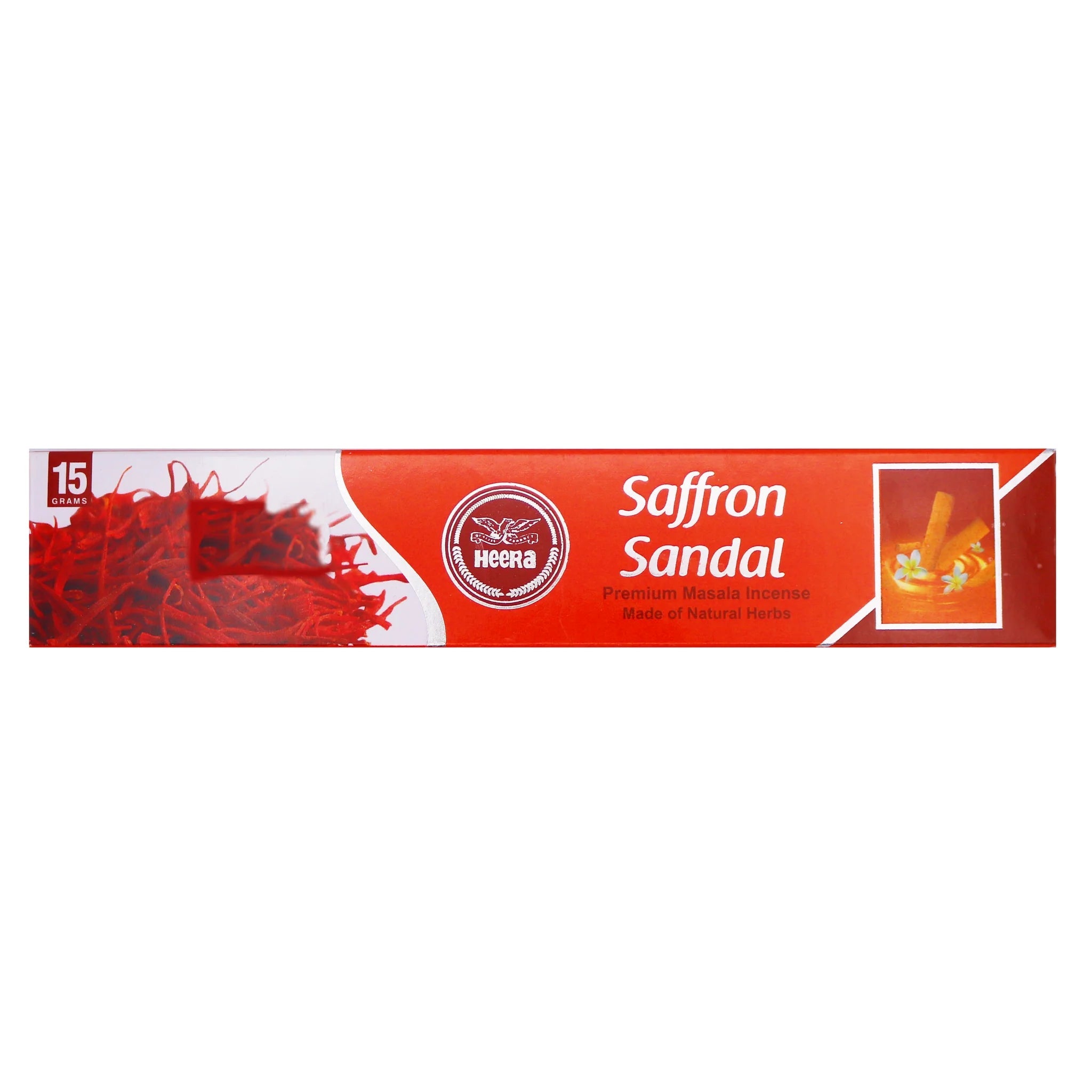 Heera Saffron Sandal Incense 15g