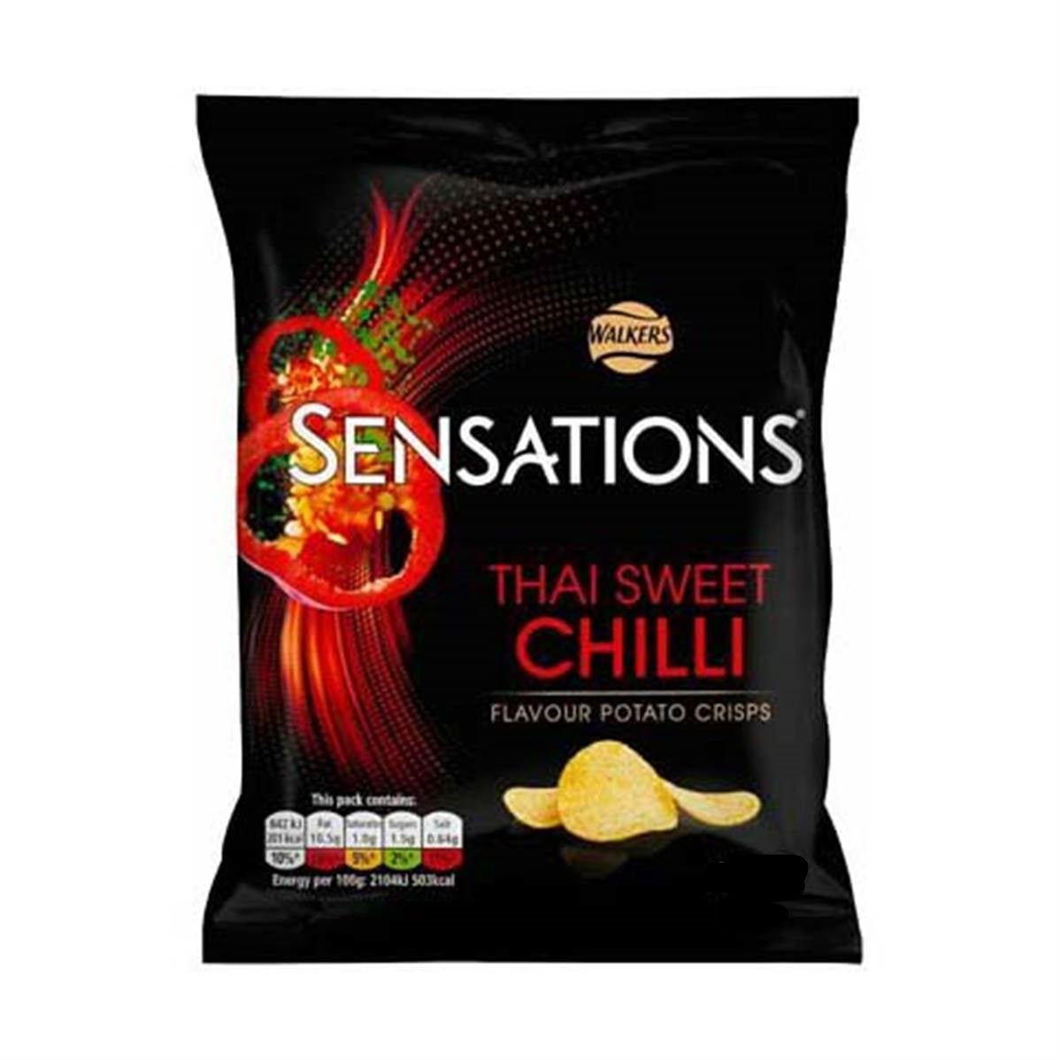 Walkers Sensation Thai Sweet Chilli 65g