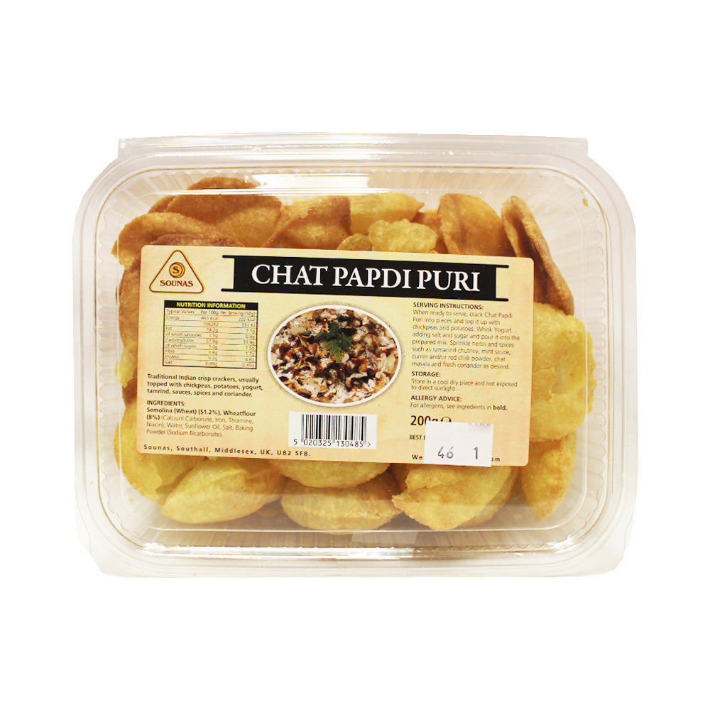 Sounas Chat Papdi 200g