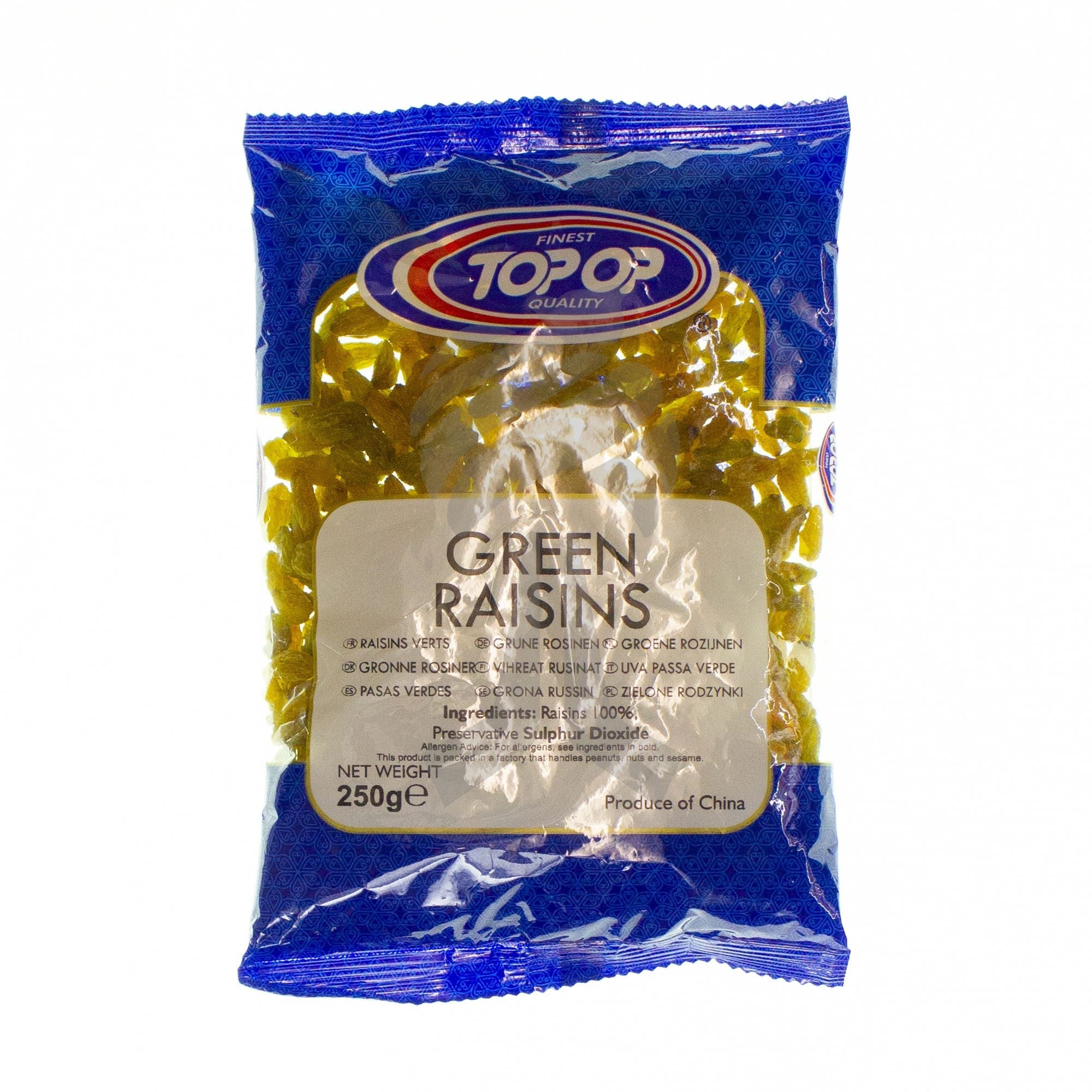 Top Op Green Raisins