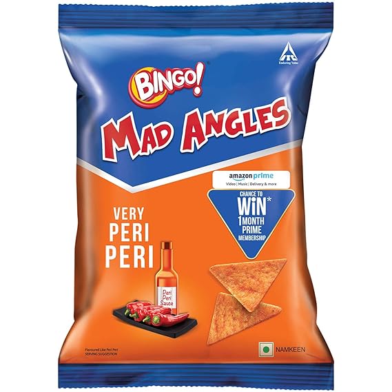 Bingo Mad Angles Very Peri Peri 50g