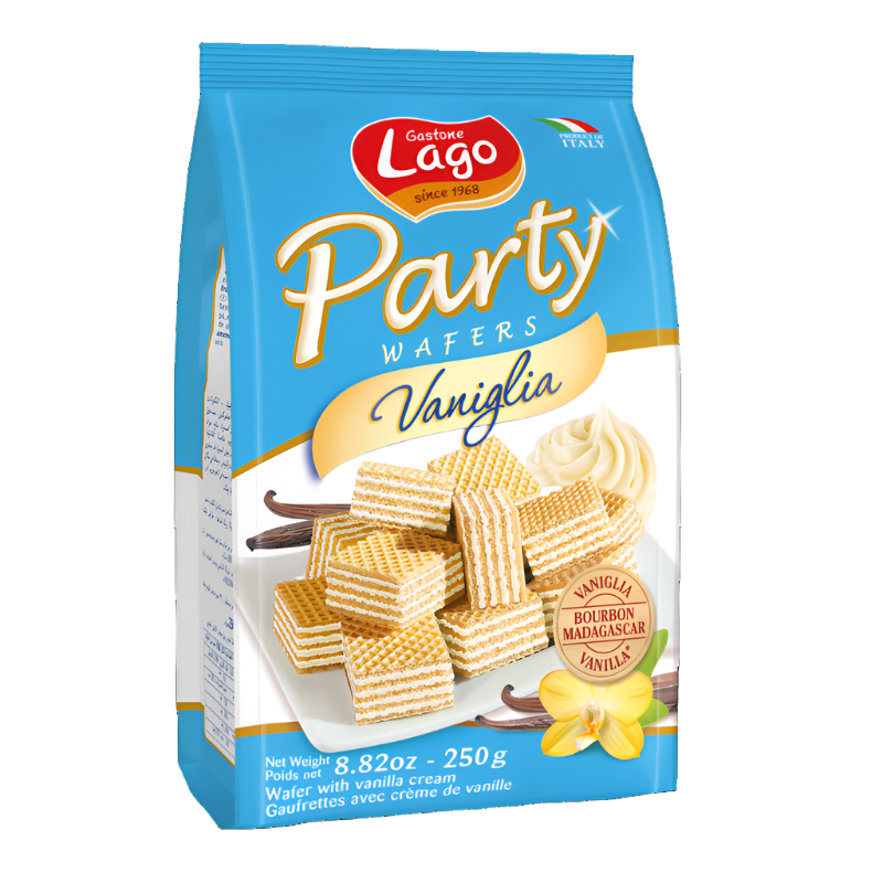 Lago Party Wafers Vanilla 250g