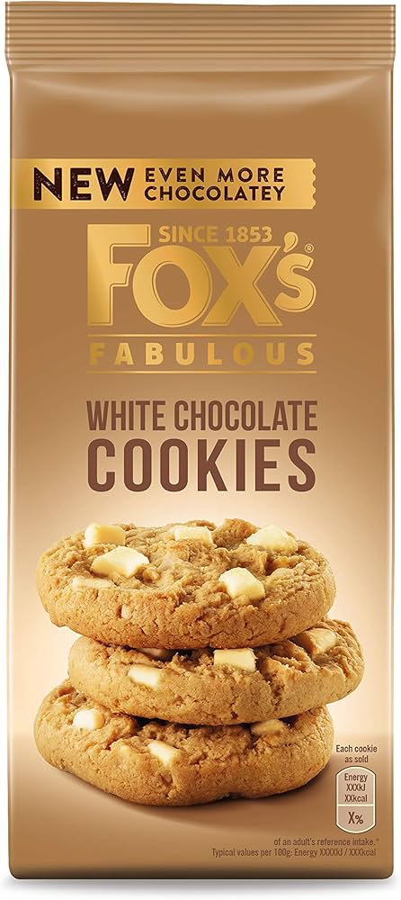 Fox's White Chocolate Chunkie Biscuits