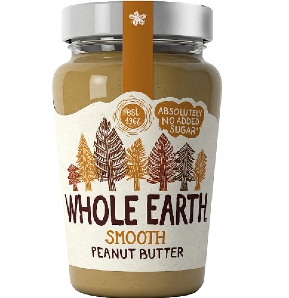 Whole Earth Smooth Peanut Butter 340g